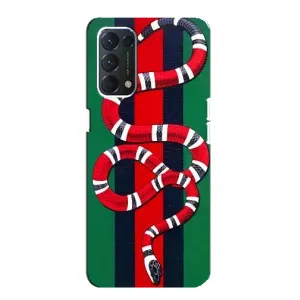 Чехлы ГУЧЧИ для Оппо Финд х3 Лайт (AlphaPrint) (Gucci змия)