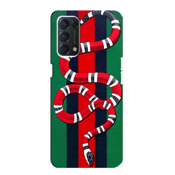 Чехол с принтом «Gucci змия» для OPPO Find X3 Lite Чехол с принтом «Gucci змия» для OPPO Find X3 Lite