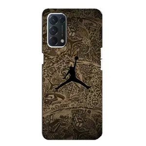 Чехлы для Oppo Find X3 Lite - с картинкой JORDAN (AlphaPrint)