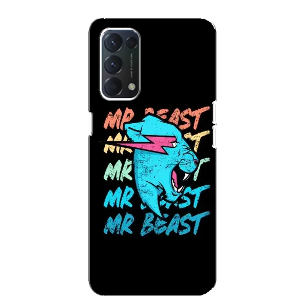 Чехол с принтом «logo Mr beast» для OPPO Find X3 Lite