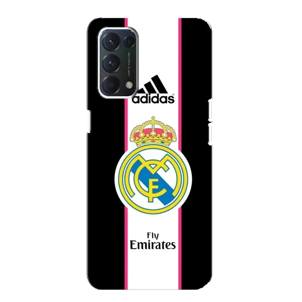 Чехол с принтом «Лого Real Madrid» для OPPO Find X3 Lite