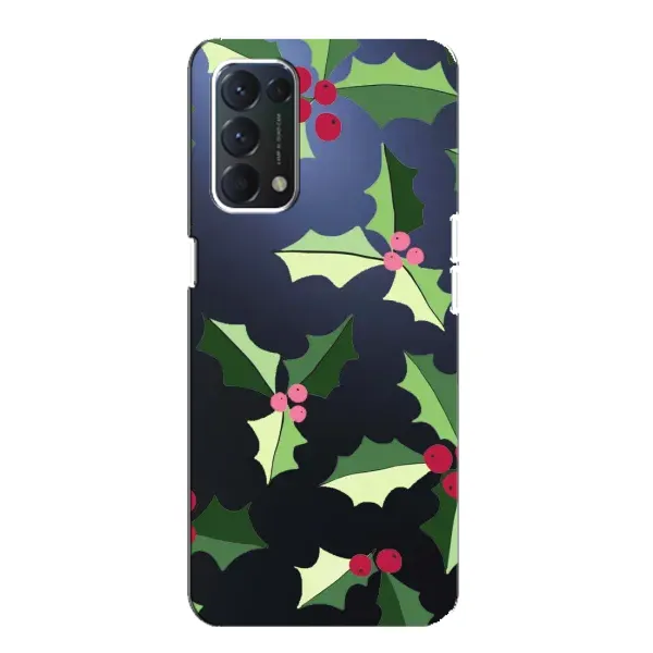 Чехол с принтом «Рождественский фон» для OPPO Find X3 Lite Чехол с принтом «Рождественский фон» для OPPO Find X3 Lite