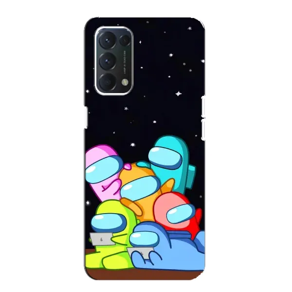 Чехол с принтом «Скины в космосе» для OPPO Find X3 Lite Чехол с принтом «Скины в космосе» для OPPO Find X3 Lite