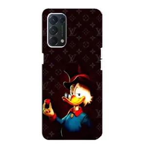 Чехлы для Oppo Find X3 Lite - Скрудж МакДак Louis Vuitton (PREMIUMPrint) (Скрудж с бриллиантом)