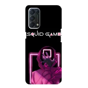 Чехол Гра в кальмара для Oppo Find X3 Lite