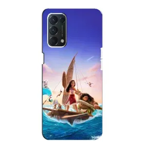 Чехол с мультфильмом Моана Oppo Find X3 Lite (Команда Ваяна Мауи)
