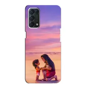 Чехол с мультфильмом Моана Oppo Find X3 Lite (Маленькая Ваяна)
