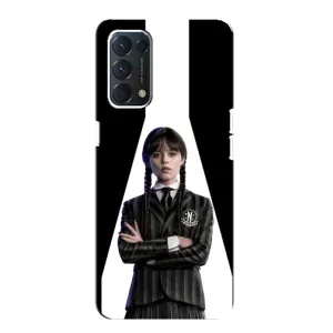 Чехлы Венсдей на Oppo Find X3 Lite Уэнсдей (AlphaPrint) (W-Wednesday)