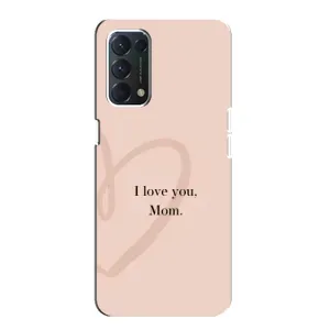 Чохол з принтом «Серце мамі» для OPPO Find X3 Lite