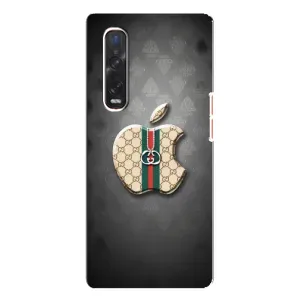 Чохли  GUCCI для ОППО Файнд Х3 Про (AlphaPrint) (Apple gucci)