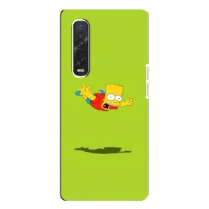 Чехол с Симпсонами для Oppo Find X3 Pro (VPrint)