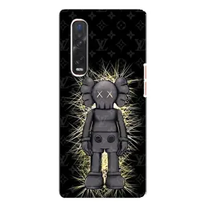 Чехлы для Oppo Find X3 Pro - Bearbrick Louis Vuitton (PREMIUMPrint) (Bearbrick LV)