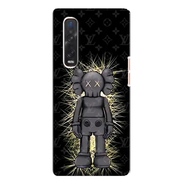 Чехол с принтом «Bearbrick LV» для OPPO Find X3 Pro
