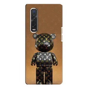 Чехлы для Oppo Find X3 Pro - Bearbrick Louis Vuitton (PREMIUMPrint) (Bearbrick)