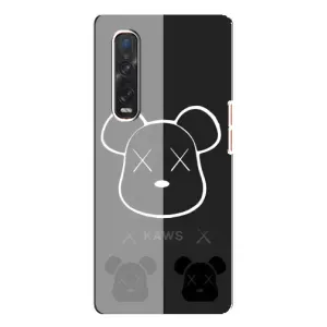 Чехлы для Oppo Find X3 Pro - Bearbrick Louis Vuitton (PREMIUMPrint) (БеарБрик глаза)