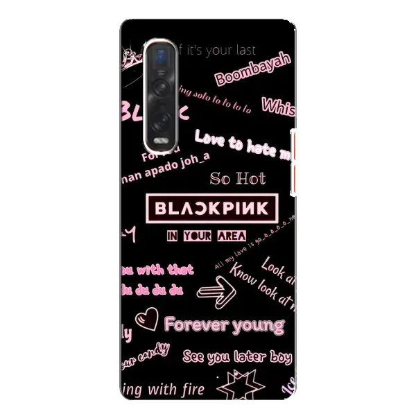 Чохол з принтом «BLACKPINK» для OPPO Find X3 Pro