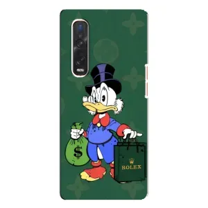 Чехлы для Oppo Find X3 Pro - Скрудж МакДак Louis Vuitton (PREMIUMPrint) (Богатая Утка)