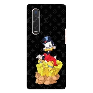 Чехлы для Oppo Find X3 Pro - Скрудж МакДак Louis Vuitton (PREMIUMPrint) (Богатство Макдака)