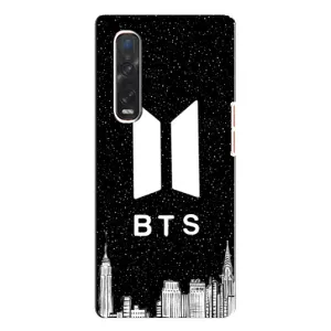 Чохли BTS для Oppo Find X3 Pro (AlphaPrint) (БТС Лого)