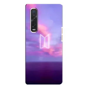 Чохли BTS для Oppo Find X3 Pro (AlphaPrint) (BTS логотип)