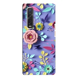 Чохли з квітами для Oppo Find X3 Pro (VPrint) (Дизайн квітів)