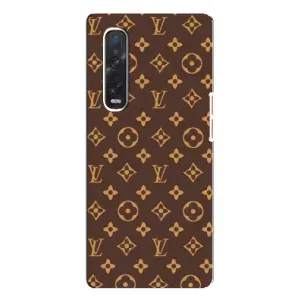 Чехлы Луи Витон для Oppo Find X3 Pro (AlphaPrint - LOUIS VUITTON) (фон LOUIS VUITTON)