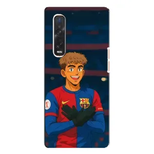 Чохол з футболістом Ламін Ямаль Oppo Find X3 Pro (Футболіст Ямаль)