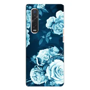 Чехлы (ART) Цветы на Oppo Find X3 Pro (VPrint) (Блактині бутони)