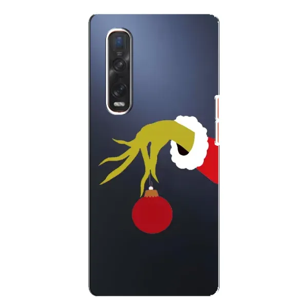 Чохол з принтом «Грінч з іграшкою» для OPPO Find X3 Pro Чохол з принтом «Грінч з іграшкою» для OPPO Find X3 Pro