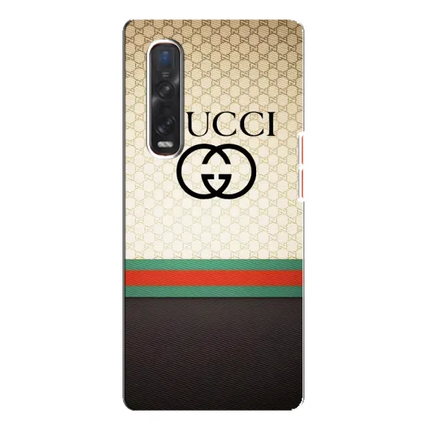 Чехол с принтом «GUCCI стиль» для OPPO Find X3 Pro
