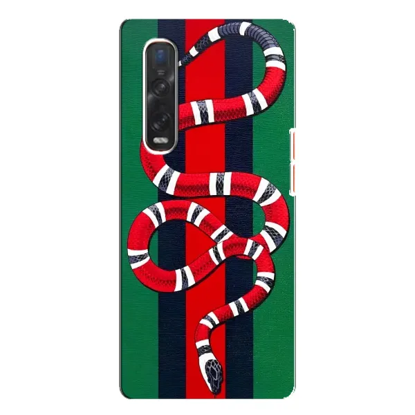Чехол с принтом «Gucci змия» для OPPO Find X3 Pro