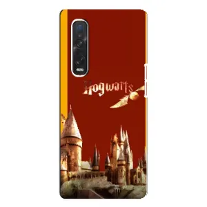 Чехлы с Гарри Поттером для Oppo Find X3 Pro (AlphaPrint) (Hogwarts)