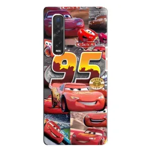 Силиконовый чехол Маквин для Oppo Find X3 Pro (Коллаж Молния Маквин)
