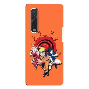 Naruto Anime Чехлы для Оппо Финд х3 Про (AlphaPrint) (команда Наруто)