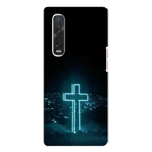 Чехол для Oppo Find X3 Pro (AlphaPrint) - (Христианские)