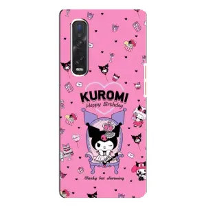 Чехлы с топовыми принтами для Оппо Финд х3 Про (KUROMI)