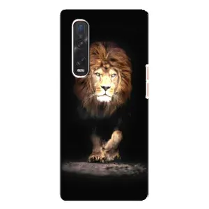 Чохол з картинкою ЛЕВ для Oppo Find X3 Pro (VPrint) (Лев)