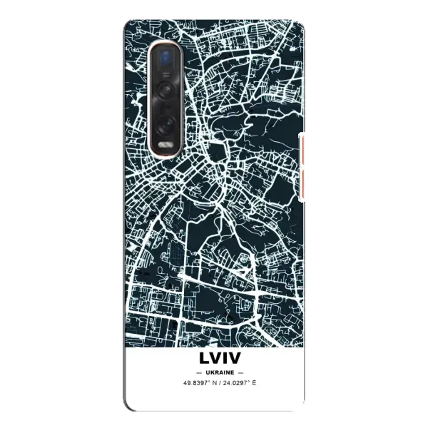 Чехол с принтом «Львов» для OPPO Find X3 Pro