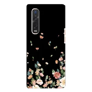Чохол для ОППО Файнд Х3 Про - з принтом (Дизайнерські) (AlphaPrint) (Маленькі квіти)