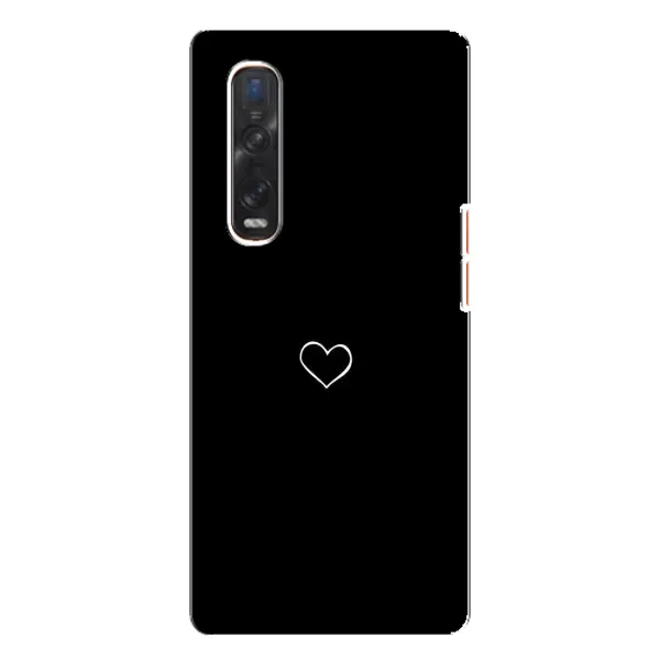 Чохол з принтом «Маленьке сердечко» для OPPO Find X3 Pro