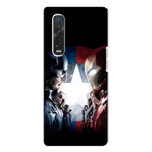 Чохли з героями Марвел Oppo Find X3 Pro (VPrint) (Марвел стайл)