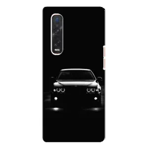 Чохол для ОППО Файнд Х3 Про - з принтом БМВ (AlphaPrint) (Машина BMW)