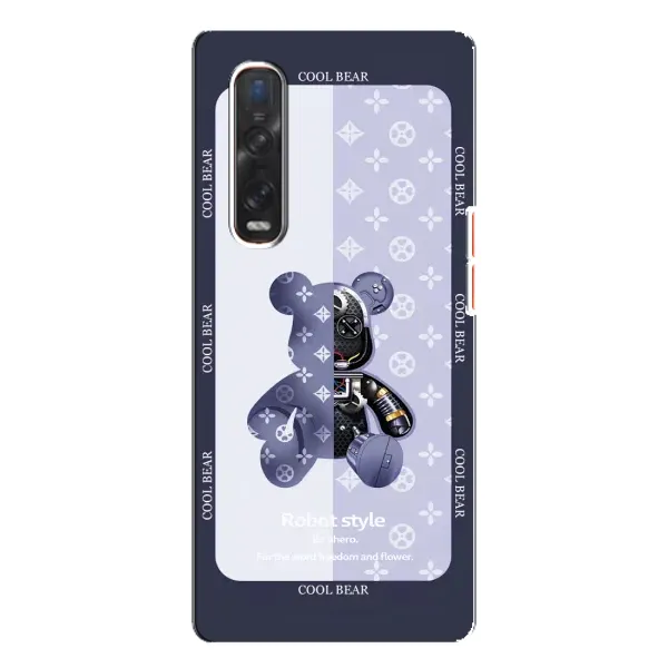 Чехол с принтом «Медвежонок LV» для OPPO Find X3 Pro