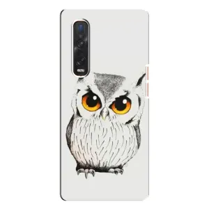 Чохол з пташками на Oppo Find X3 Pro (VPrint) (Мила Сова)
