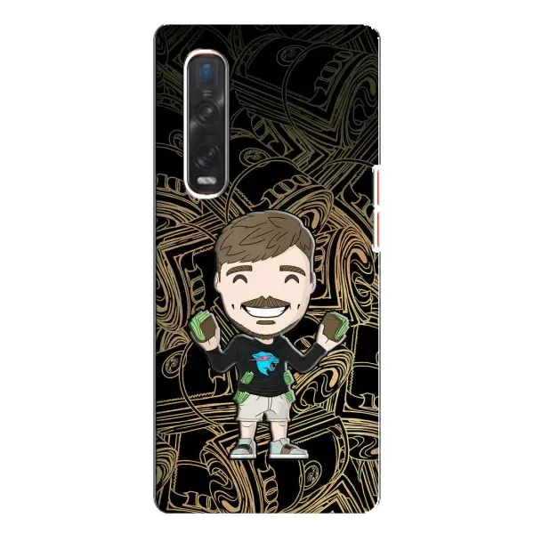 Чохол з принтом «Mister Beast» для OPPO Find X3 Pro