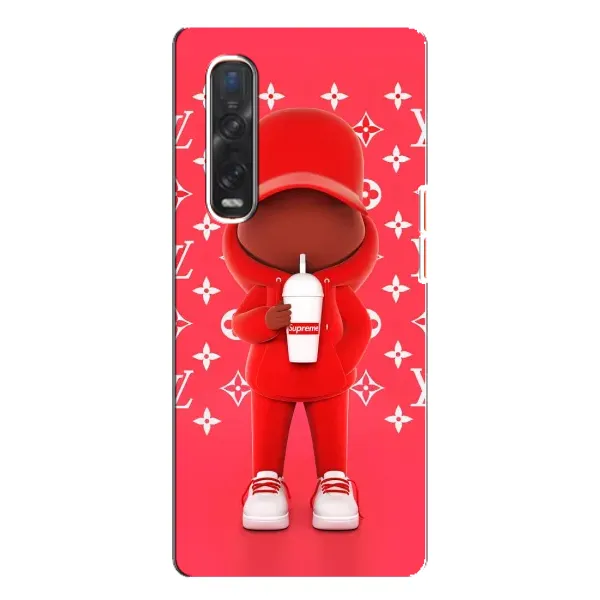 Чехол с принтом «Модный стиль» для OPPO Find X3 Pro