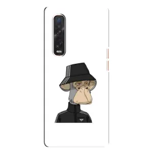 Чехлы с Обезьянами NFT для Oppo Find X3 Pro (AlphaPrint) (обезьяна NFT Adidas)