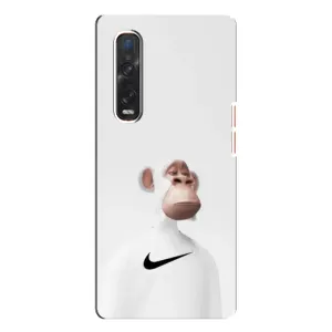 Чехлы с Обезьянами NFT для Oppo Find X3 Pro (AlphaPrint) (обезьяна NFT Nike)