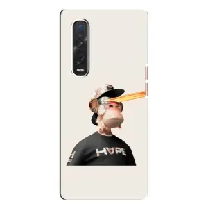 Чехлы с Обезьянами NFT для Oppo Find X3 Pro (AlphaPrint) (обезьяна NFT в очках)