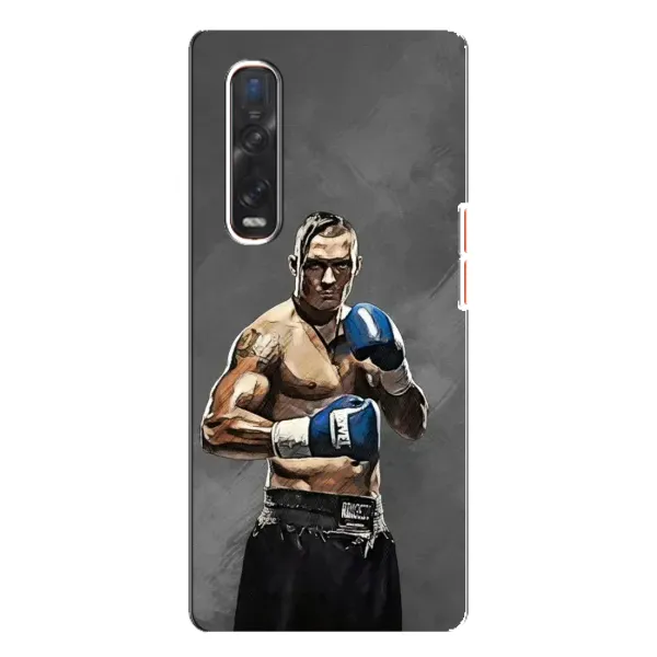 Чехол с принтом «Александр Усик» для OPPO Find X3 Pro